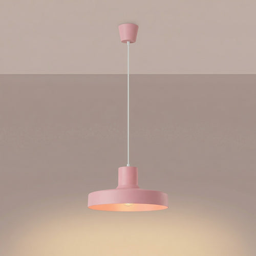 Sollux Lighting Hanglamp BILO roze - 35x35x120cm