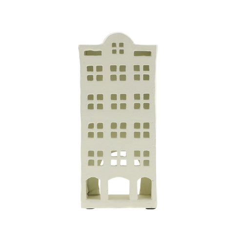 Home Society Waxinelichthouder Singel S - wit - metaal - 20 x 6,5 x 10 cm - vtwonen shop