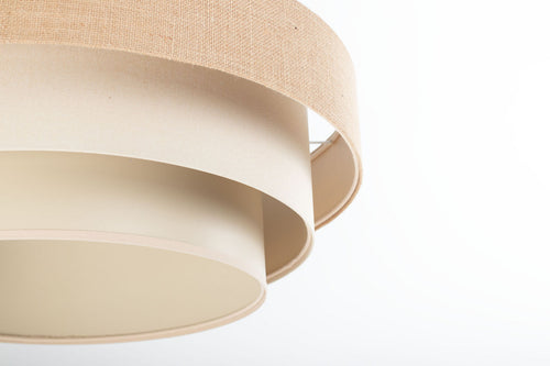 bpskoncept hanglamp Triniti Boho - jute - Ø60 cm
