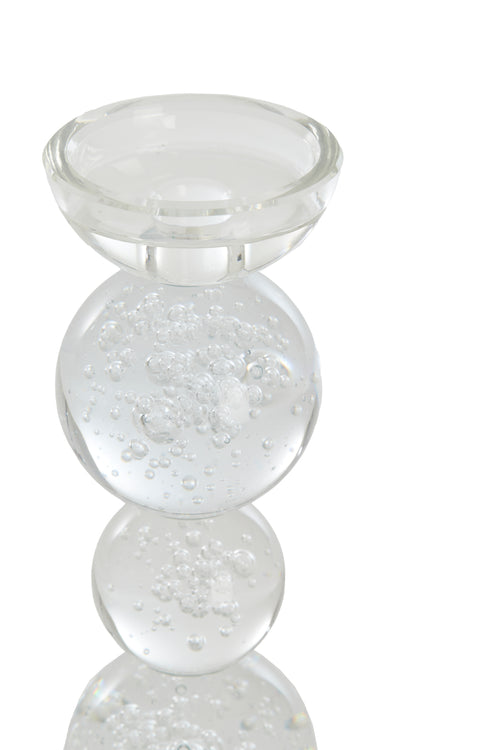 Light & Living  kandelaar ITINGA - Ø9.5x34cm - helder - vtwonen shop