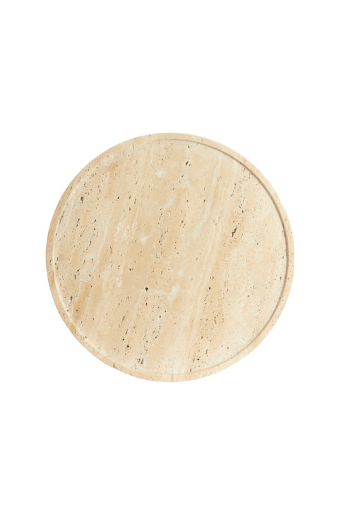 Light & Living bijzettafel CIVITA - Ø41x53 cm - bruin - vtwonen shop