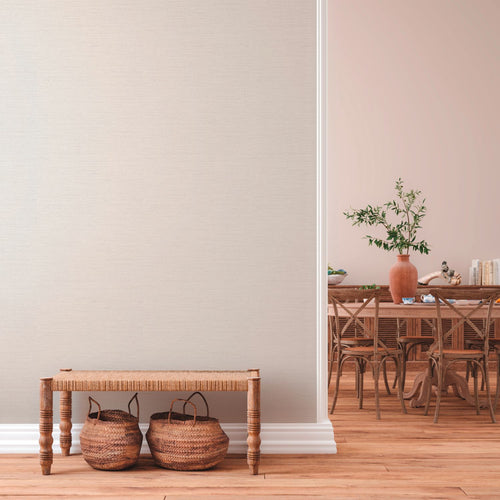 Livingwalls behang geschilderd effect wit - 53 cm x 10.05 m - AS-378571