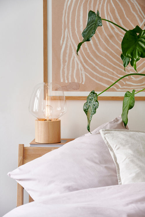 Nordlux Christina Tafellamp - Ø19,5cm - E27 - Hout - vtwonen shop