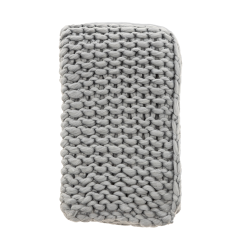 Nest living Verena plaid grijs - 170 x 130 cm - vtwonen shop