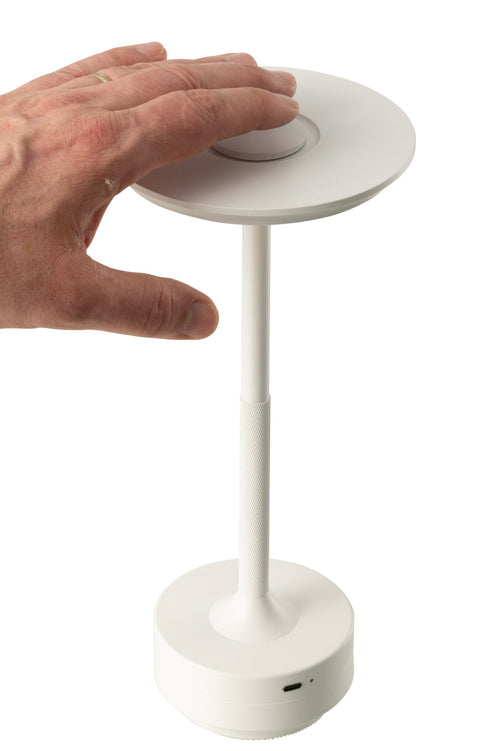 J-Line lamp Touch - kunststof - wit - LED