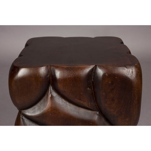 Dutchbone Brooklyn Krukje/ Bijzettafel Hout - Bruin - vtwonen shop