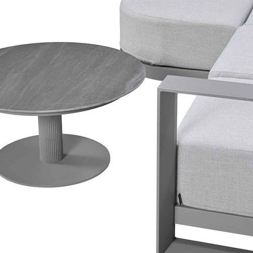 Garden Impressions Loungeset Malakka 3-delig chaise longue - taupe