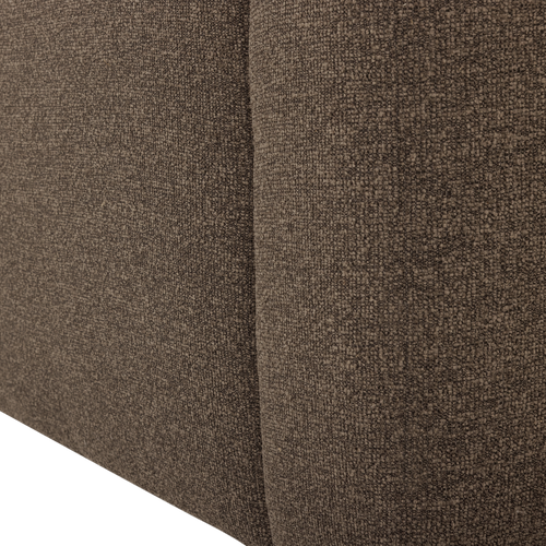 WOOOD 1-zits bank arm links Mojo Base - Bouclé - Bruin - 74x105x97