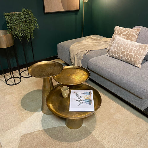 Starfurn  salontafel Daisy - brons - 58x58x36cm - vtwonen shop