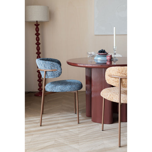 Housecraft Living Claes Eetkamerstoelen Gemêleerd Okergeel - Set van 2
