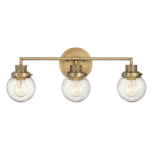 Elstead Hinkley Poppy Badkamer Wandlamp Heritage Messing, IP44