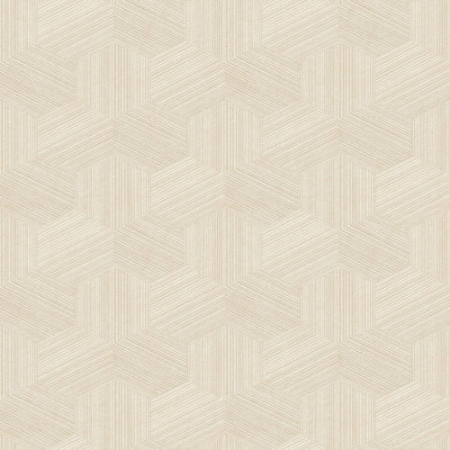 Origin Wallcoverings behang grafisch 3D motief lichtbeige - 50 x 900 cm - 347993 - vtwonen shop