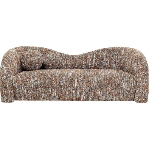 Kare Design Sofa Livia Melange 2-Zits bruin