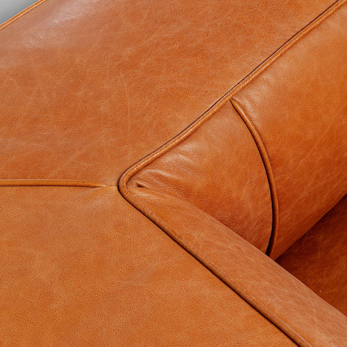 Kare Design Sofa Cubetto 3-Zits lichtbruin