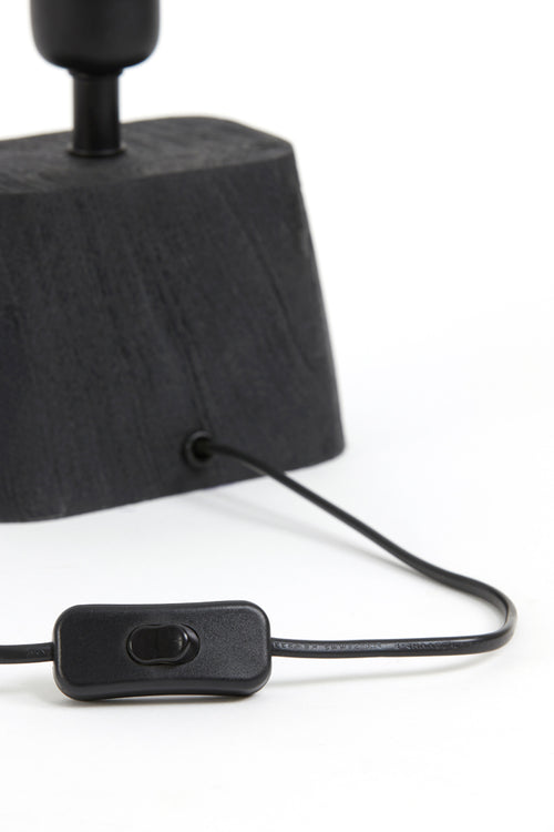 Light & Living lampvoet KARDAN - 11x9x19cm - zwart - vtwonen shop