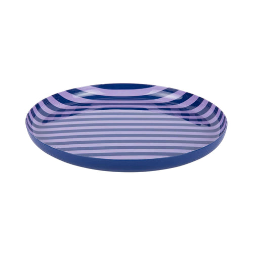 Present Time dienblad Animado Medium - blauw - Ø22cm