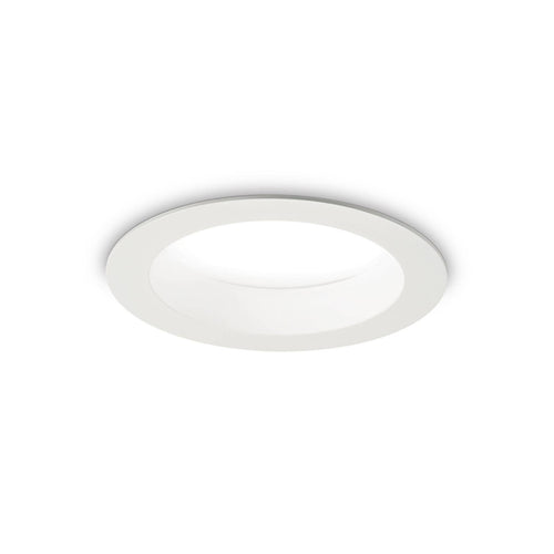 Ideal Lux Basic - LED Light Inbouwspot Wit IP44