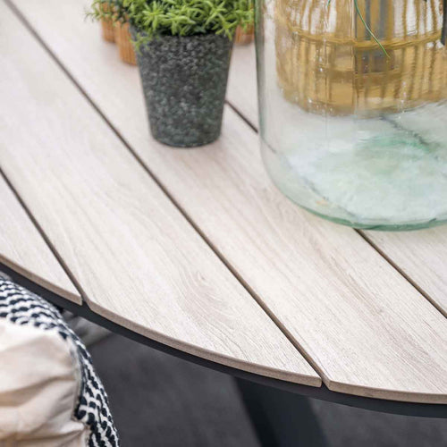 Garden Impressions tuinset Aleria - Tulli - taupe - 180x115 cm - 5-delig