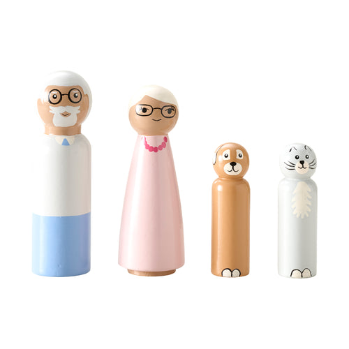 Petite Amélie Poppen voor poppenhuis  'Ma Grande Famille Jacinthe' - vtwonen shop