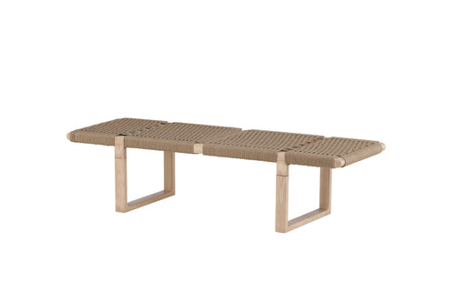 Rebellenclub Eetkamerbank Tryde - 140 x 36 cm - Licht eiken