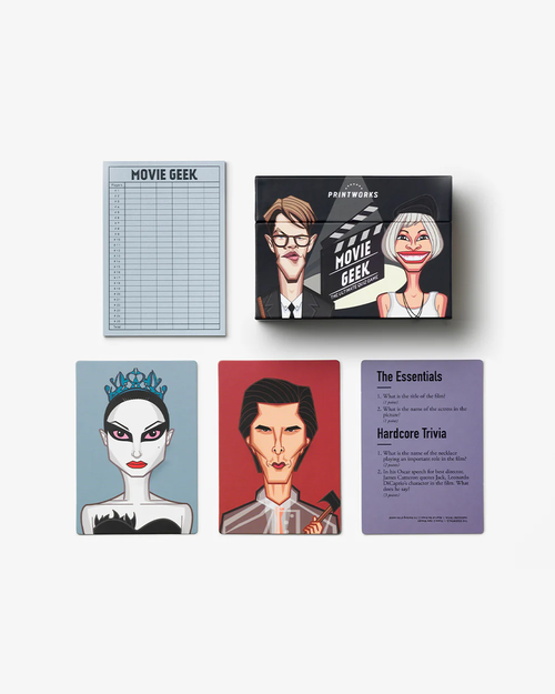 Printworks Trivia Spel - Movie Geek