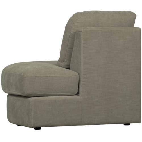 vtwonen 1-zits bank element ronde hoek rechts Family - Warm Grijs - 85x93x98 - vtwonen shop