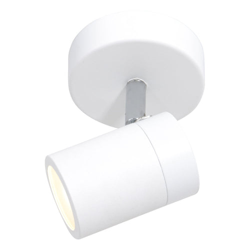 Mexlite spot upround - 1 lichts - 10x 12 cm - wit