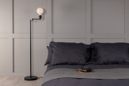 Rebellenclub Vloerlamp Dinant - Zwart - vtwonen shop