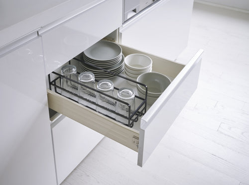 Yamazaki Mokken- & Glazenrek - Tower - Zwart