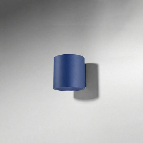 Sollux Lighting Wandlamp ORBIS 1 ultramarijn - 10x12x10cm