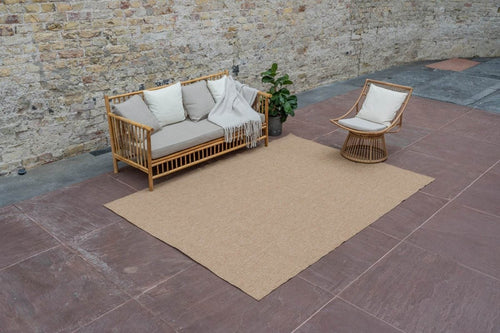 Interieur05 Jute buitenkleed Naturel Uni