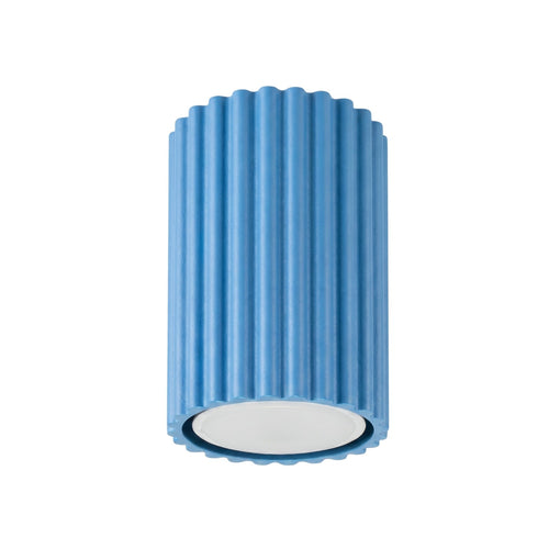 Sollux Lighting Plafondlamp KARBON 10 azuur - 6,5x6,5x10cm