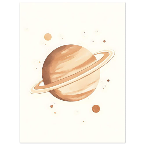 Artfulprints  Droomplaneet   poster 30x40 cm - vtwonen shop