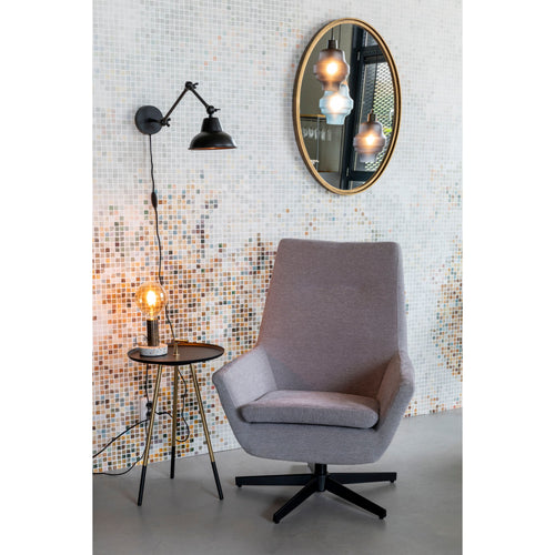 Housecraft Living Matz Spiegel/ Wandspiegel Ovaal 60x80 cm Metaal Goud - vtwonen shop