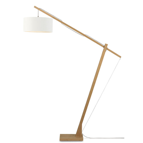 GOOD&MOJO vloerlamp Montblanc - bruin - Ø47cm - vtwonen shop