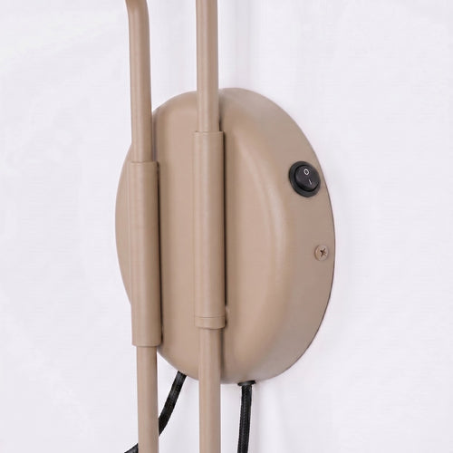 Sollux Lighting Wandlamp NOX 2 taupe met schakelaar - 150x80x30cm