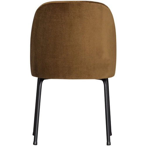 BePureHome eetkamerstoelen Vogue- Fluweel - Honinggeel - Set van 2 - vtwonen shop