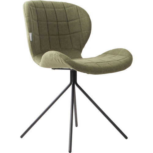 Zuiver OMG Eetkamerstoelen Groen - Set van 2 - vtwonen shop