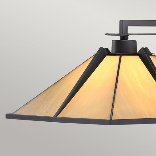 1-flammige Tischlampe Western Bronze