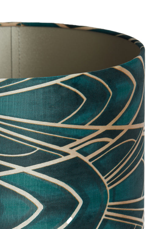 Light & Living lampenkap TIARA - Ø40x30cm - groen