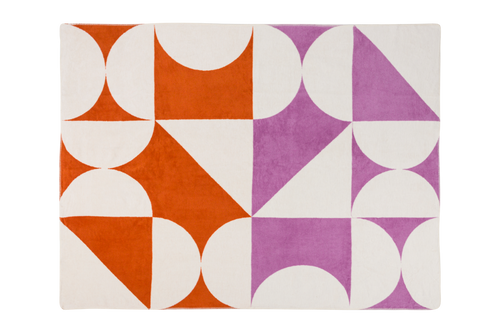 noo.ma TUL Katoenen deken - Terracotta - vtwonen shop