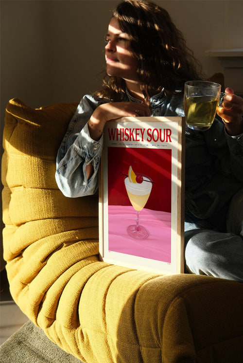 Elin PK - Whiskey Sour - PSTR studio Kunst Poster - vtwonen shop