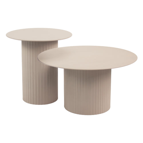 Kick bijzettafel Tilo - L - Beige - vtwonen shop