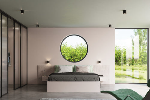 Sollux plafondlamp Inez - 1 lichts - 10  x 10   cm - zwart - vtwonen shop