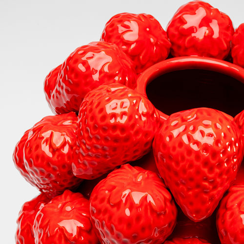 Kare Design Vaas aardbeien rood 30cm - vtwonen shop