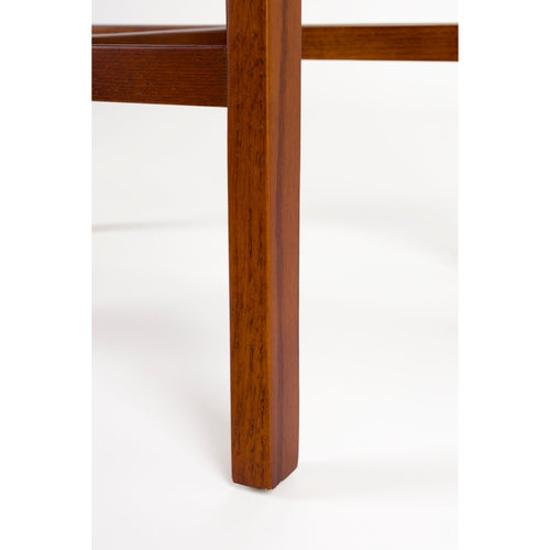 Housecraft Living Wooz Barkruk 65 cm Eikenhout Walnoot bruin - vtwonen shop