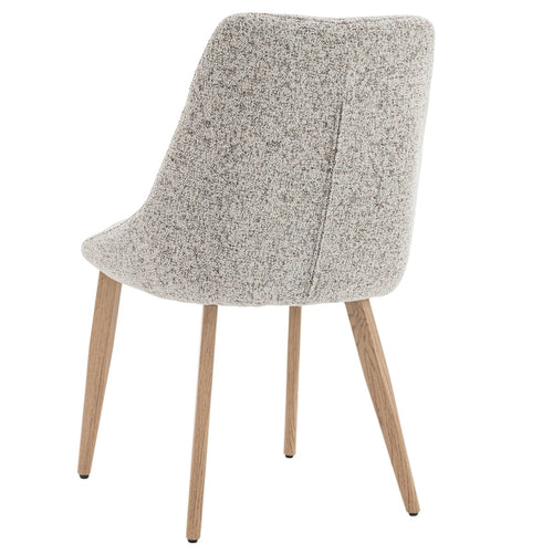 DÉJA Living Eetkamerstoel Malou - Beige/Naturel - Set van 2 - vtwonen shop