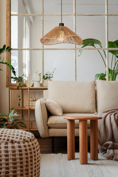 EGLO hanglamp Lavister - e27 - papier/staal - zwart/bruin - vtwonen shop