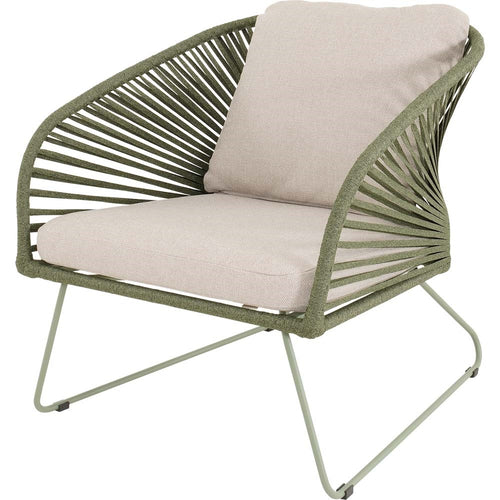Lesli Living bistrostoel Izumi - groen - 71x79x73cm