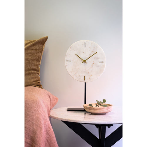 Light & Living klok Moreno - wit - Ø26cm - vtwonen shop